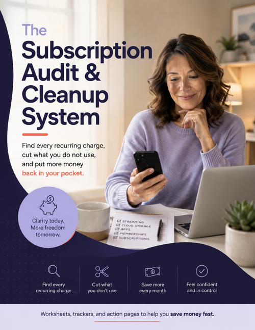 The Subscription Audit & Cleanup System cover